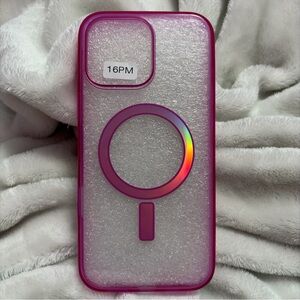 Otterbox Lumen Magnetic Pink Phone Case for 16PM